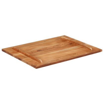 Плот за маса, акациево дърво масив, 25-27 мм, 70x90 cм