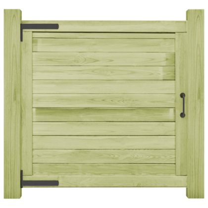 Градинска порта, импрегниран бор, 100x100 см