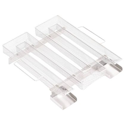 Барбекю пещ димогенератор за студено пушене поцинкована стомана