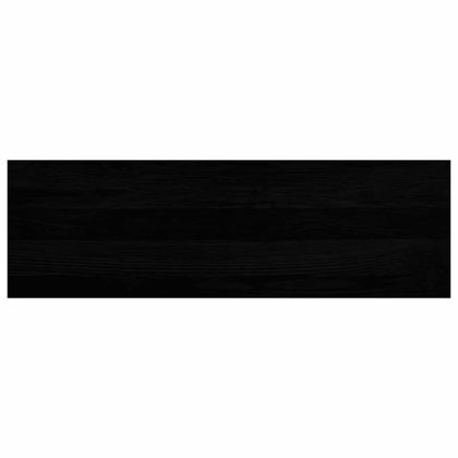 Стълбищни стъпала, 2 бр, тъмнокафяви, 80x25x2 см, дъб масив