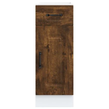 Кухненски шкаф, "Kalmar", опушен дъб, инженерно дърво