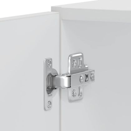 Шкафове за фурна 2 бр Porto, бял гланц, инженерно дърво