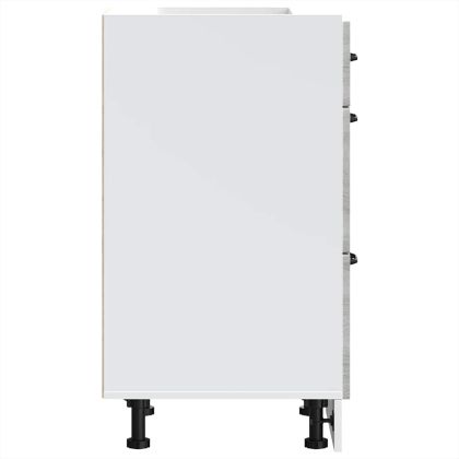 Кухненски шкаф, "Kalmar", сив сонома, инженерно дърво