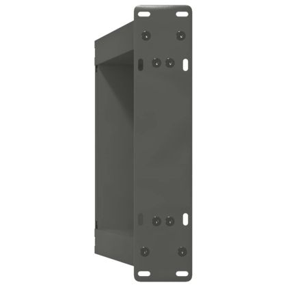 Крака за масичка за кафе, U-образни, 2 бр., антрацит, 28 x (42-43) см, стомана