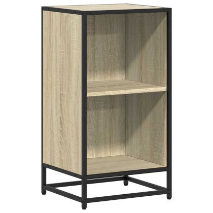 Шкаф за книги Дъб Сонома 40x35x76 cm Инженерна дървесина