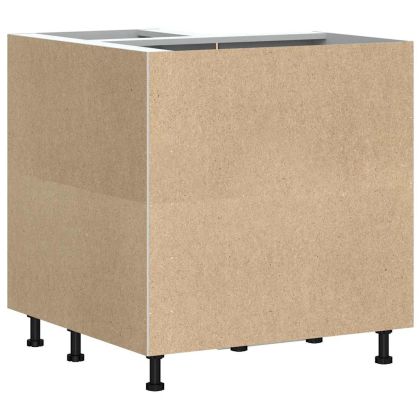 Кухненски ъглов шкаф Lucca, сив сонома, инженерно дърво