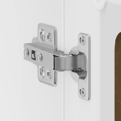 Кухненски стенен шкаф със стъклена врата Lucca опушен дъб