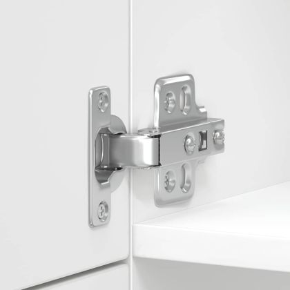 Кухненски шкаф Lucca, бял гланц, инженерно дърво