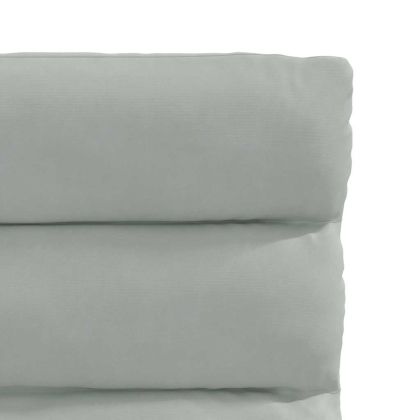 Трапезни столове, 6 бр, светлосиви, кадифе