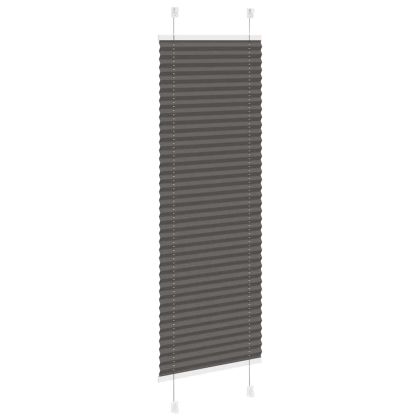 Плисирана щора черна 40x100 cm Ширина на плата 39,4 cm