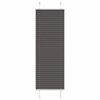 Плисирана щора черна 50x100 cm Ширина на плата 49,4 cm