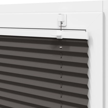 Плисирана щора черна 50x100 cm Ширина на плата 49,4 cm