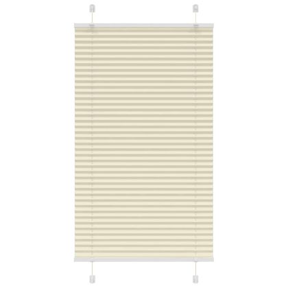 Плисирана щора Cream 70x100 cm Ширина на плата 69,4 cm