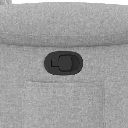 Recliner Chair Cloud Grey Fabric