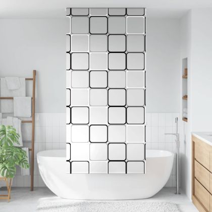 Ролетна щора за баня 110x240 см Ширина на плата 106 см