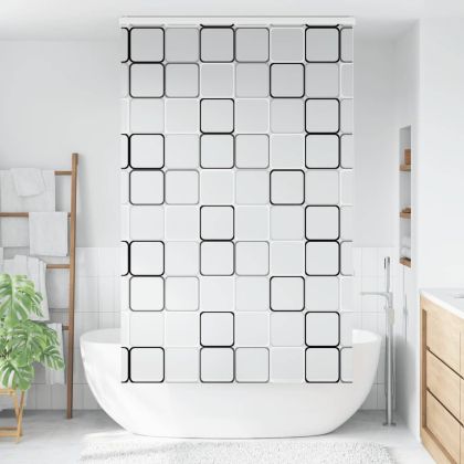 Ролетна щора за душ с касета 120x240 см Ширина на плата 116 см