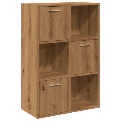 Рафт за книги Artisan Дъб 60,5x30x90 cm Инженерна дървесина