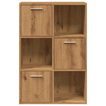 Рафт за книги Artisan Дъб 60,5x30x90 cm Инженерна дървесина