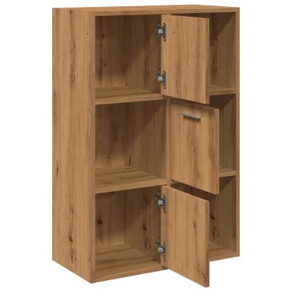 Рафт за книги Artisan Дъб 60,5x30x90 cm Инженерна дървесина