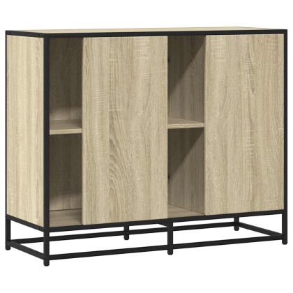 Бюфет Сонома Дъб 92x35x76 cm Инженерна дървесина