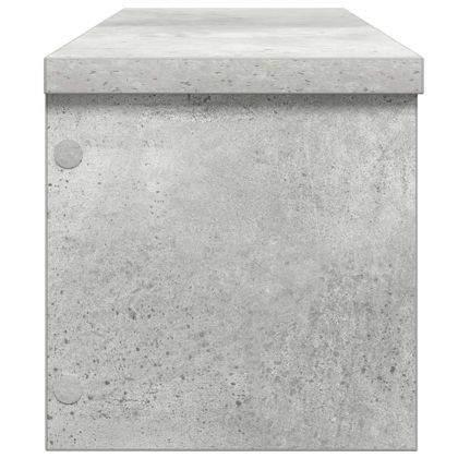 Кухненска стойка, подреждаща се бетонно сиво 60x15x16 см