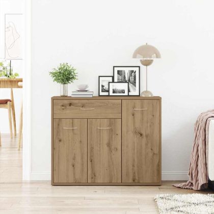 Шкаф Artisan Oak 88x30x70 cm Инженерна дървесина