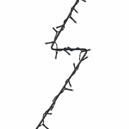 Коледни светлини Силует на коледното дърво 80 светодиода