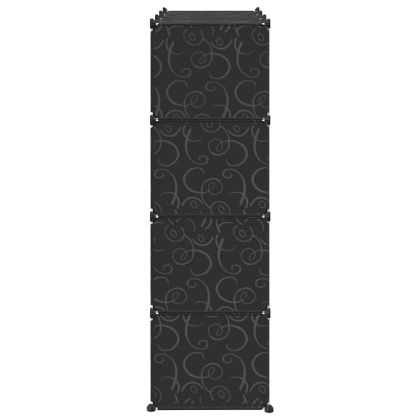 Органайзер за съхранение на кубчета с 12кубчета и висящи пръчки