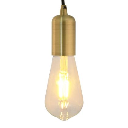 Лампи 2 бр. бронз E27