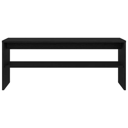 ТВ шкаф, черен дъб, 100x40x40 см, ПДЧ