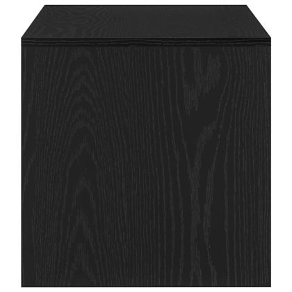 ТВ шкаф, черен дъб, 100x40x40 см, ПДЧ