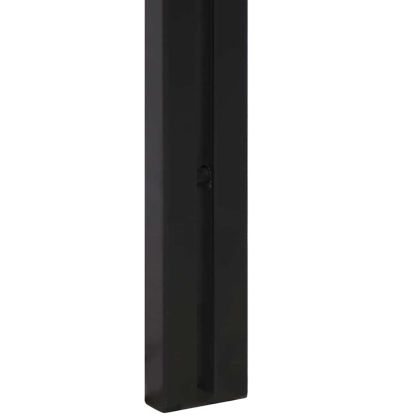 табла за глава 140 cm масивна дървесина акация и желязо