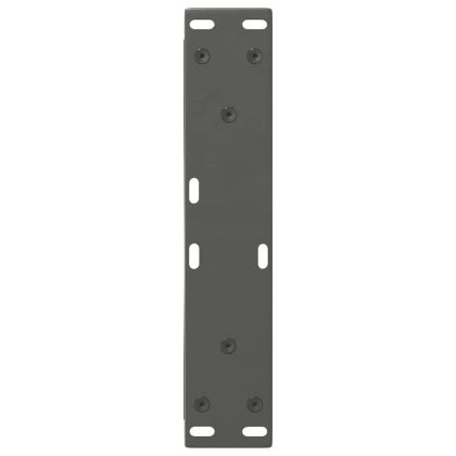 Крака за масичка за кафе, 2 бр., антрацит, 40x(30-31,3) см, стомана
