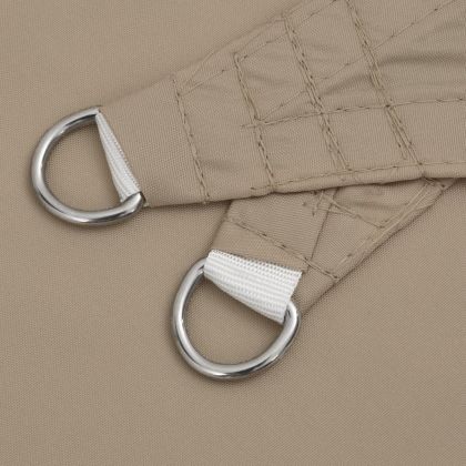 Платно-сенник, Оксфорд плат, триъгълно, 5x5x6 м, таупе