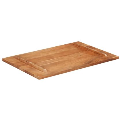 Плот за маса, акациево дърво масив, 25-27 мм, 60x90 cм