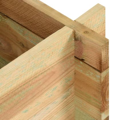 Повдигната леха за разсад, импрегниран бор, 120 см