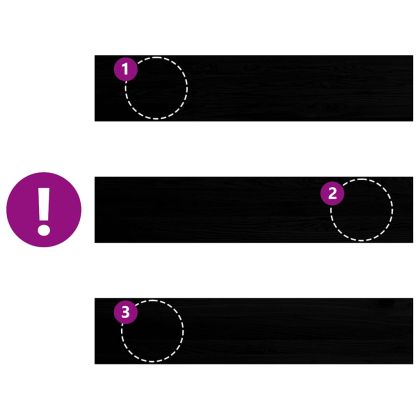 Стълбищни стъпала, 2 бр, тъмнокафяви, 120x25x2 см, дъб масив