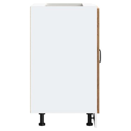 Шкаф за мивка, Kalmar, старо дърво 60x46x81,5см инженерно дърво