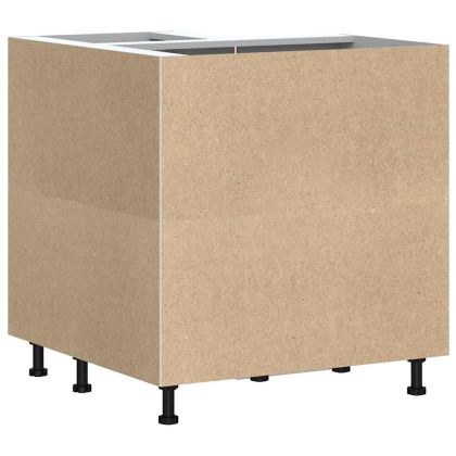 Кухненски ъглов шкаф, "Kalmar", кафяв дъб, инженерно дърво