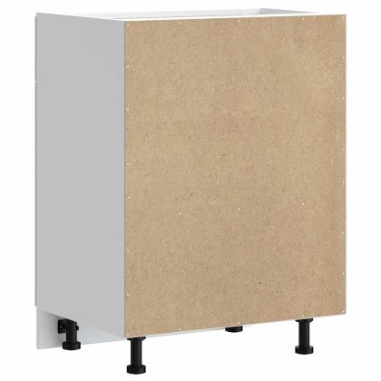 Кухненски шкаф, "Kalmar", бял, инженерно дърво