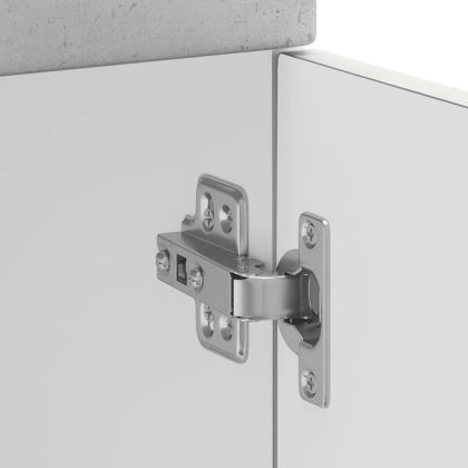 Кухненски шкаф, "Kalmar", бетонно сив, инженерно дърво