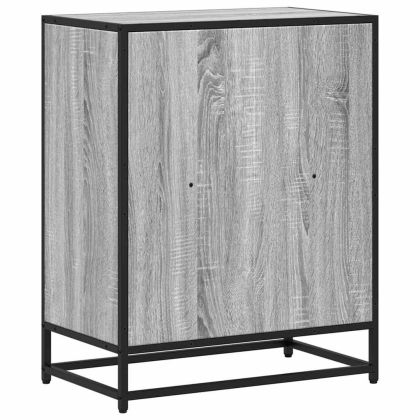 Шкаф за книги Grey Sonoma 60x35x76 cm Инженерна дървесина