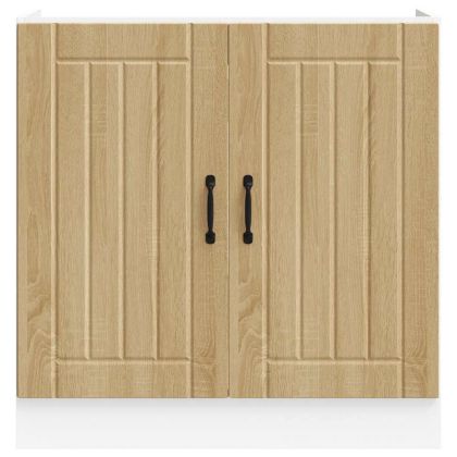 Шкаф за мивка, Lucca, дъб сонома, инженерно дърво