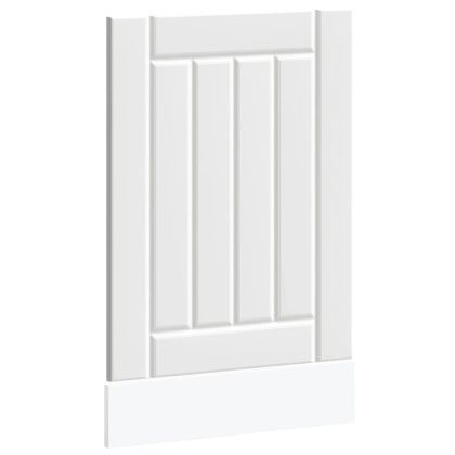 Панел за миялна машина, Lucca, бял, инженерно дърво