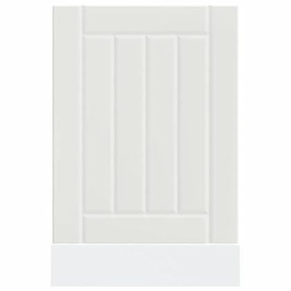 Панел за миялна машина, Lucca, бял, инженерно дърво