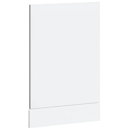 Панел за миялна машина, Lucca, бетонно сив, инженерно дърво