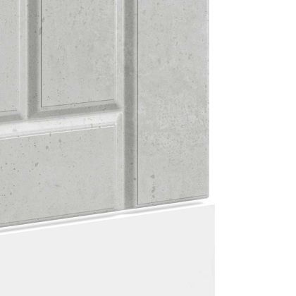 Панел за миялна машина, Lucca, бетонно сив, инженерно дърво