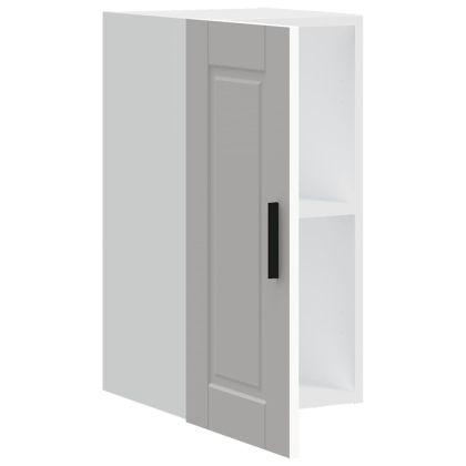 Кухненски стенен шкаф Porto, бял, инженерно дърво