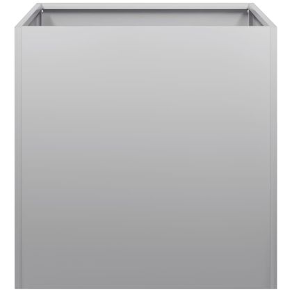 Кашпа, 40x40x40 см, поцинкована стомана