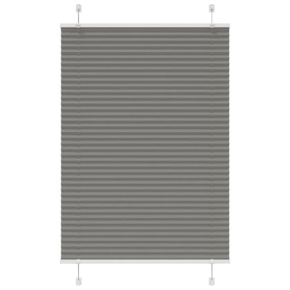 Плисирана щора Антрацит 95x100 cm Ширина на плата 94,4 cm